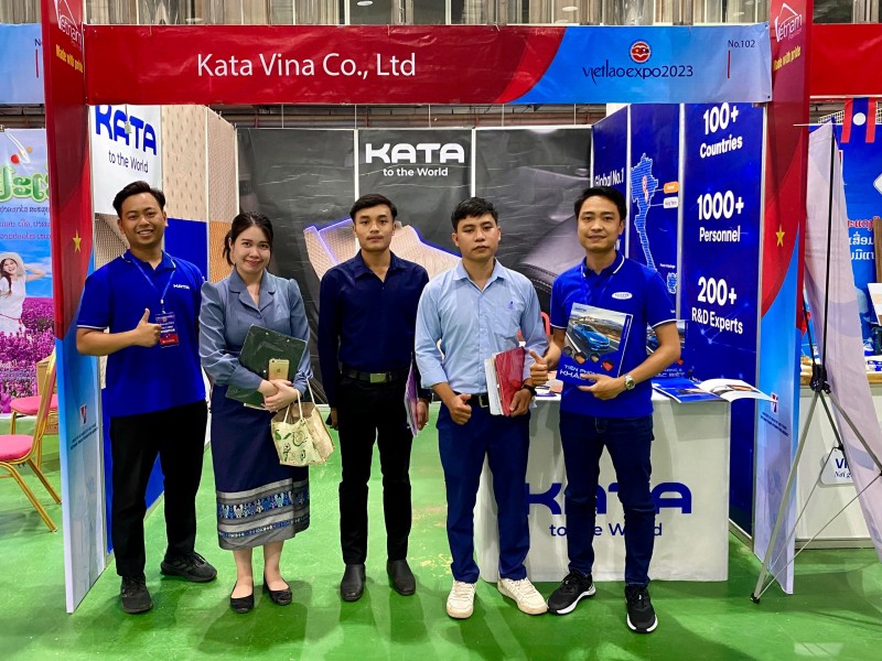KATAVINA tham gia hội chợ thương mại VietLao Expo 2023
